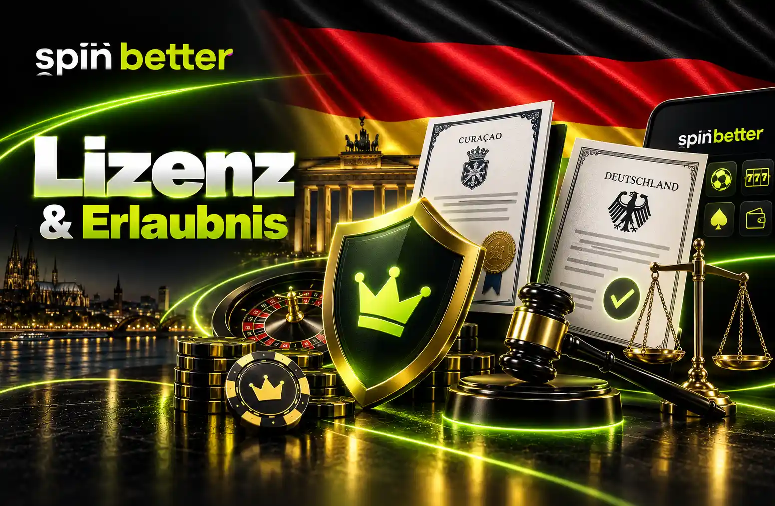 SpinBetter Lizenz und Sicherheit in Deutschland